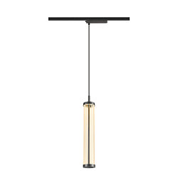 LED 1-Phasen-Pendelleuchte QUIMERA PHASE, 8W 2700K 320lm, CRi >90, dimmbar, dunkel bronze