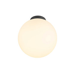 Deckenleuchte SUN 30, rund, 1x max. 60W, E27, schwarz