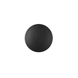 Zubeh�r f�r LED Wandleuchte MANA - Leuchtenschirm, rund, � 40cm /  H�he 2.2cm, schwarz