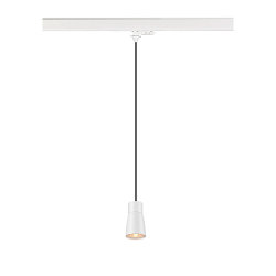 3-phase pendant luminaire PURI 2.0 - DOME half round GU10 IP20, white dimmable