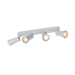 Wand- und Deckenleuchte PURI 2.0 CONE, Long, 4x GU10 max. 6W, grau