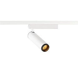 1-phase spot GRIP! M PHASE swivelling, for VDU workstation IP20, white dimmable