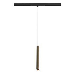 LED Niedervolt-Pendelleuchte GRIP! S DALI, 48V, 2700K 29�, DALI dimmbar, bronze / schwarz