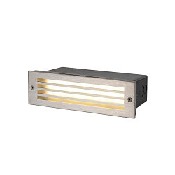 outdoor recessed luminaire BRICK MESH rigid, switchable, wired through IP65