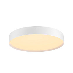 wall and ceiling luminaire DECONA PHASE round, CCT Switch IP44, white dimmable