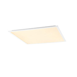 ceiling luminaire PANEL C 600 ON-OFF CCT Switch, UGR < 19, switchable IP54 / IP20, white, lacquered 