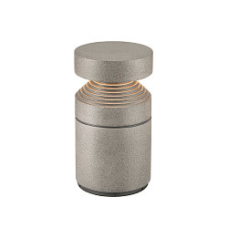 LED Outdoor Pollerleuchte CONCRETE POLE 35, PHASE, 15W, 2700K, 600lm, IK06, IP65, grau