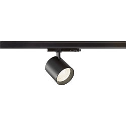 LED 3-Phasen Strahler TRACKSPOT C 17, IP20 IK02, CRi >90, verstellbar, schaltbar, 17W 4000K 2600lm 50�, schwarz