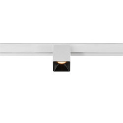 LED Spot FIXT-IT!, 48V, DALI, eckig, f�r Aufbauschiene, 36�, 7W, 2700K, 800lm, UGR<19, IP20, dimmbar, wei�/schwarz