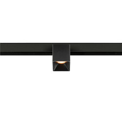 LED Spot FIXT-IT!, 48V, DALI, eckig, f�r Aufbauschiene, 36�, 7W, 2700K, 800lm, UGR<19, IP20, dimmbar, schwarz/schwarz