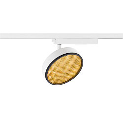 1-phase spot GRIP! FLAT CCT Switch, cardanic swivelling IP20, black, white dimmable