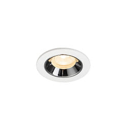 LED Deckeneinbauleuchte NUMINOS� XS, 6,9W, IP20, 40�, 2700K, 900lm, wei�/chrom
