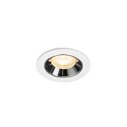 LED Deckeneinbauleuchte NUMINOS� XS, 6,9W, IP20, 55�, 2700K, 900lm, wei�/chrom