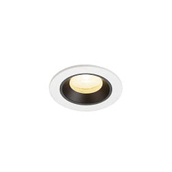 LED Deckeneinbauleuchte NUMINOS� XS, 6,9W, IP20, 20�, 3000K, 950lm, wei�/schwarz