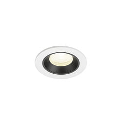 LED Deckeneinbauleuchte NUMINOS® XS, 6,9W, IP20, 20°, 4000K, 1000lm, weiß/schwarz