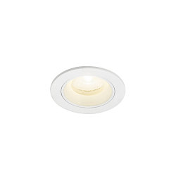 LED Deckeneinbauleuchte NUMINOS� XS, rund, 6,9W, IP20, dimmbar, 20�, 4000K, 1000lm, wei�