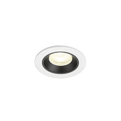 LED Deckeneinbauleuchte NUMINOS� XS, 6,9W, IP20, 55�, 4000K, 1000lm, wei�/schwarz