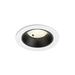 LED Deckeneinbauleuchte NUMINOS� S, 6,7W, IP20, 40�, 4000K, 1050lm, wei�/schwarz