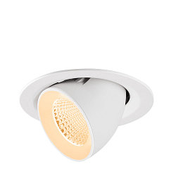 LED Deckeneinbaustrahler NUMINOS� GIMBLE M, 12W, IP20, dimmbar, 40�, 2700K, 1700lm, wei�