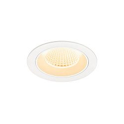 LED Deckeneinbauleuchte NUMINOS� M, rund, 12W, IP20, dimmbar, 40�, 3000K, 1800lm, wei�