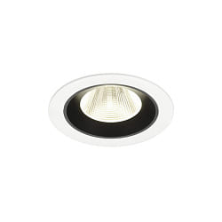 LED Deckeneinbauleuchte NUMINOS� M, 12W, IP20, 20�, 4000K, 1900lm, wei�/schwarz