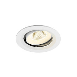 LED Deckeneinbauleuchte NUMINOS� MOVE M, rund, 12W, IP20, dimmbar, 20�, 4000K, 1900lm, wei�