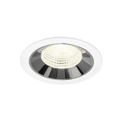 LED Deckeneinbauleuchte NUMINOS� L, 17W, IP20, 55�, 4000K, 2700lm, wei�/chrom