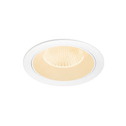 LED Deckeneinbauleuchte NUMINOS� XL, 24W, IP20, 20�, 2700K, 3500lm, wei�/schwarz