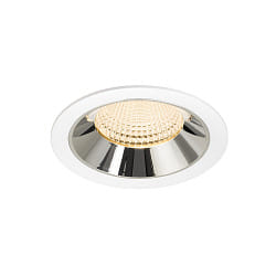 LED Deckeneinbauleuchte NUMINOS� XL, 24W, IP20, 55�, 2700K, 3500lm, wei�/chrom