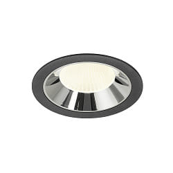 LED Deckeneinbauleuchte NUMINOS� XL, 24W, IP20, 20�, 4000K, 3800lm, schwarz/chrom