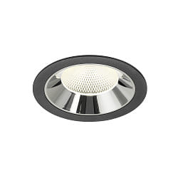 LED Deckeneinbauleuchte NUMINOS� XL, 24W, IP20, 40�, 4000K, 3800lm, schwarz/chrom
