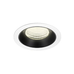 LED Deckeneinbauleuchte NUMINOS� XL, 24W, IP20, 55�, 4000K, 3800lm, wei�/schwarz