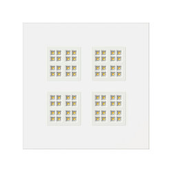 LED Raster-Einbaupanel PAVANNO 625 ON-OFF, IP20, 220-240V AC/DC, 18-39W 3000-5000 (CCT) 6930lm 80�, UGR <19, schaltbar