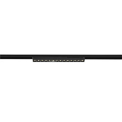 LED 3-Phasen Strahler SIGHT EVO SINGLE, 57,4cm, rechteckig, 60�, 18W, IP20, 4000K, 2250lm, schwarz