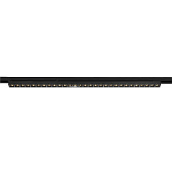 LED 3-Phasen Strahler SIGHT EVO SINGLE, 117,5cm, rechteckig, 60�, 25W, IP20, 3000K, 3200lm, schwarz