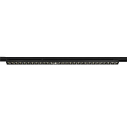 LED 3-Phasen Strahler SIGHT EVO SINGLE, 117,5cm, rechteckig, 60�, 25W, IP20, 4000K, 3200lm, schwarz