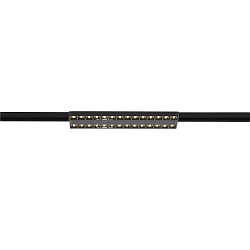 LED 3-Phasen Strahler SIGHT EVO DOUBLE, 57,4cm, rechteckig, 60�, 25W, IP20, 3000K, 3250lm, schwarz