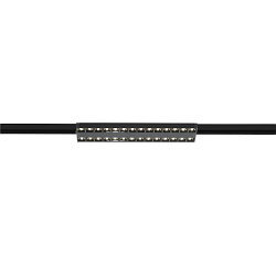 LED 3-Phasen Strahler SIGHT EVO DOUBLE, 57,4cm, rechteckig, 60�, 25W, IP20, 4000K, 3250lm, schwarz