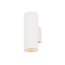 Outdoor LED-Wandleuchte HELIA PRO L SINGLE, IP65 IK08, H�he 30.5cm, zylindrisch, 24�, DALI dimmbar, 10W 2700K 1200lm, wei�