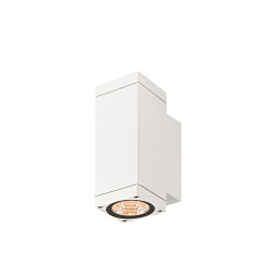 Outdoor LED-Wandleuchte THEO PRO S SINGLE DALI 2, IP65 IK06, H�he 17.5cm, DALI 2 dimmbar, 3W 2700K 300lm 24�, wei�