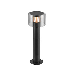 outdoor floor lamp TAHA II 45 IP65, black dimmable
