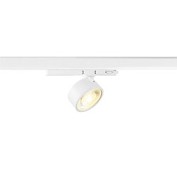 LED 3-Phasen Strahler KALU 2.0 PHASE, IP20, zylindrisch, CRi>90, UGR<19, dimmbar, kardanisch, 10W 4000K 1500lm 36�, wei�
