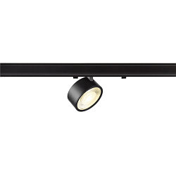 LED 3-Phasen Strahler KALU 2.0 DALI, IP20, zylindrisch, CRi>90, UGR<19, DALI dimmbar, kardanisch, 10W 4000K 1500lm 36�, schwarz