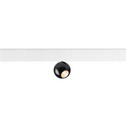 LED Spot DYSKO TRACK 48V Spot, f�r Einbauschiene, 36�, 5,6W, 2700K, 750lm, IP20, dimmbar, wei� / schwarz