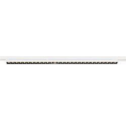 LED 3-Phasen Strahler SIGHT EVO SINGLE, 117,5cm, rechteckig, 60�, 25W, IP20, dimmbar, 3000K, 3200lm, wei� / schwarz