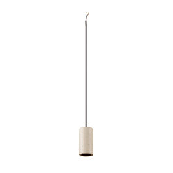 Pendelleuchte FITU PD STONE, E27, 1x max. 15W, IP20, offenes Kabelende, dimmbar, beige