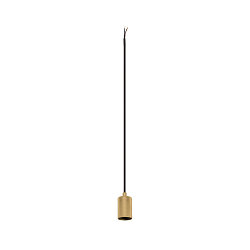 Pendelleuchte FITU PD RIBBED, E27, 1x max. 15W, IP20, offenes Kabelende, dimmbar, gold