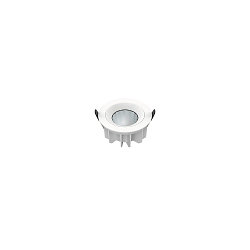 ceiling recessed luminaire DOWNLIGHT P 115 DALI rigid, DALI controllable, impact resistant, wired through IP54, white dimmable