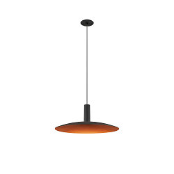 LED Pendelleuchte LALU� SET ELYPSE 33, Einbauversion, 40�, 10W, 2700/3000K, 650lm, IP20, dimmbar, schwarz
