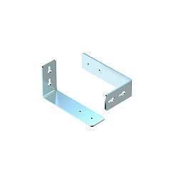 Zubeh�r f�r BATTEN FLAT P - Winkel-Halterung f�r Wandmontage, Lichtaustritt nach unten, 2er-Set, starr, Edelstahl
